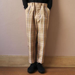 UNITUS Easy Dress Pants  (Plaid Check)