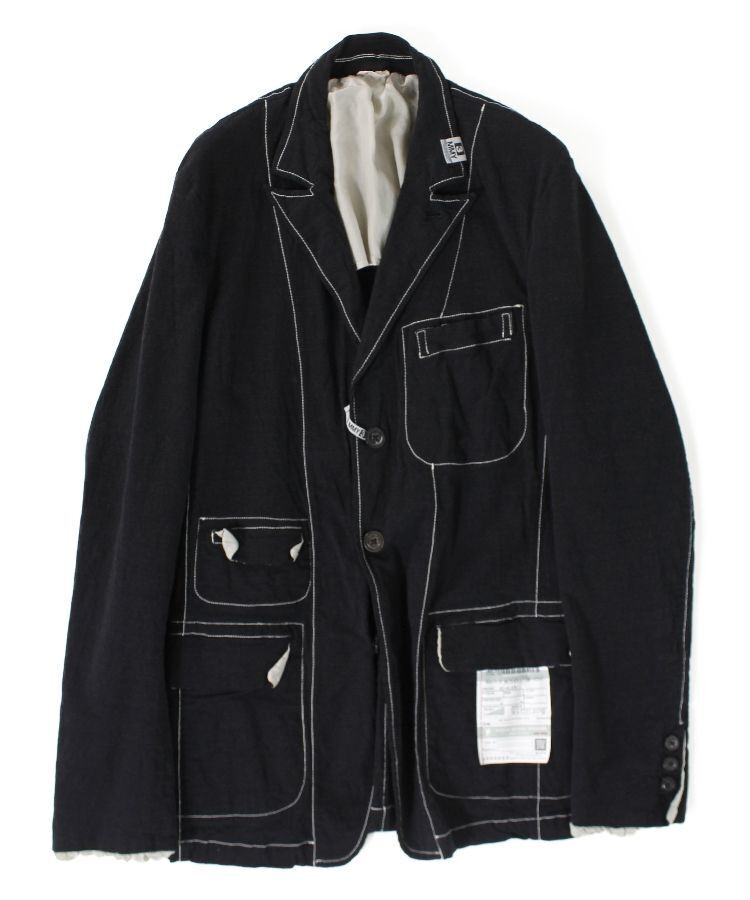 MAISON MIHARA YASUHIRO Shrank Light Wool Cotton Jacket