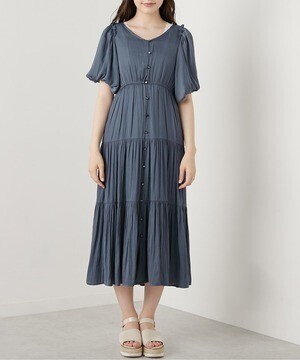 OLIVE des OLIVE シアーティアードワンピース