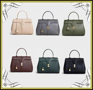 CÉLINE 【CELINE】16 ミディアム / 光沢のあるカーフスキン (CELINE/ハンドバッグ) 187373BEY【BUYMA】
