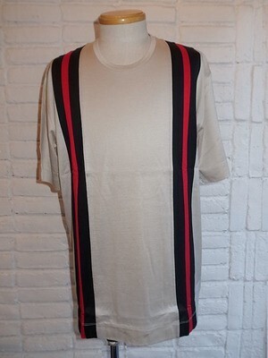 GalaabenD プライマリー天竺 ストライプルーズTシャツ