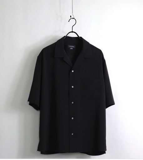 Confirm コンファーム レーヨンタッチオープンカラーシャツK