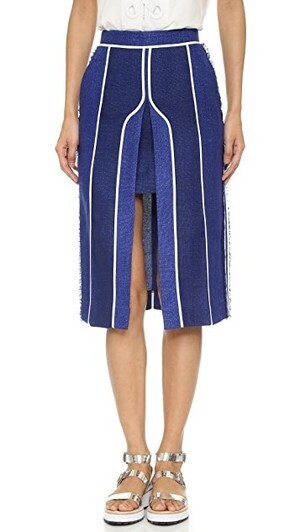 Acne Studios Kent Linen Skirt