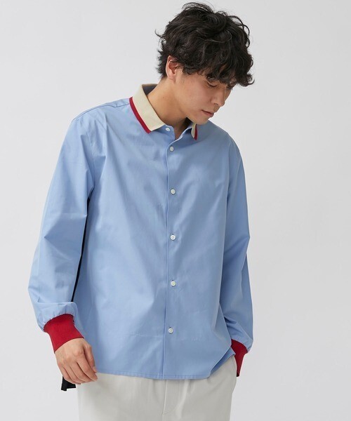 WRAPINKNOT EX.KNIT TEX SHIRT / WK20S-SH21M