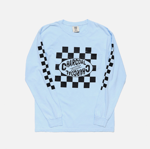 CHARCOAL TOKYO THE DAY ON THE BEACH PRINT L/S
