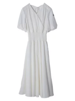 BORDERS at BALCONY RESORT DRESS/コットンウエストシャーリングリゾートドレス