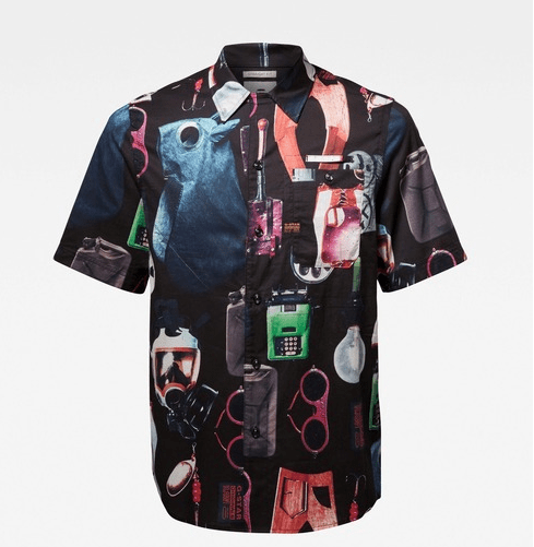G-STAR RAW Bristum 1-Pocket Service Straight Shirt