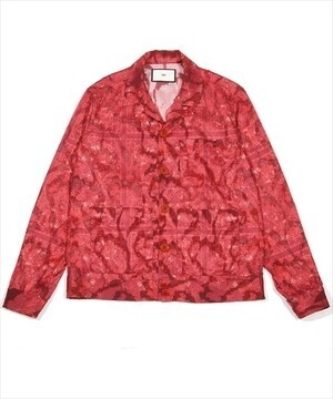 TMT PAISLEY SCRAF-PATTERN SHIRTS JACKET