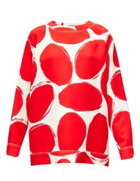 MARNI アブストラクト ポルカドットセーター