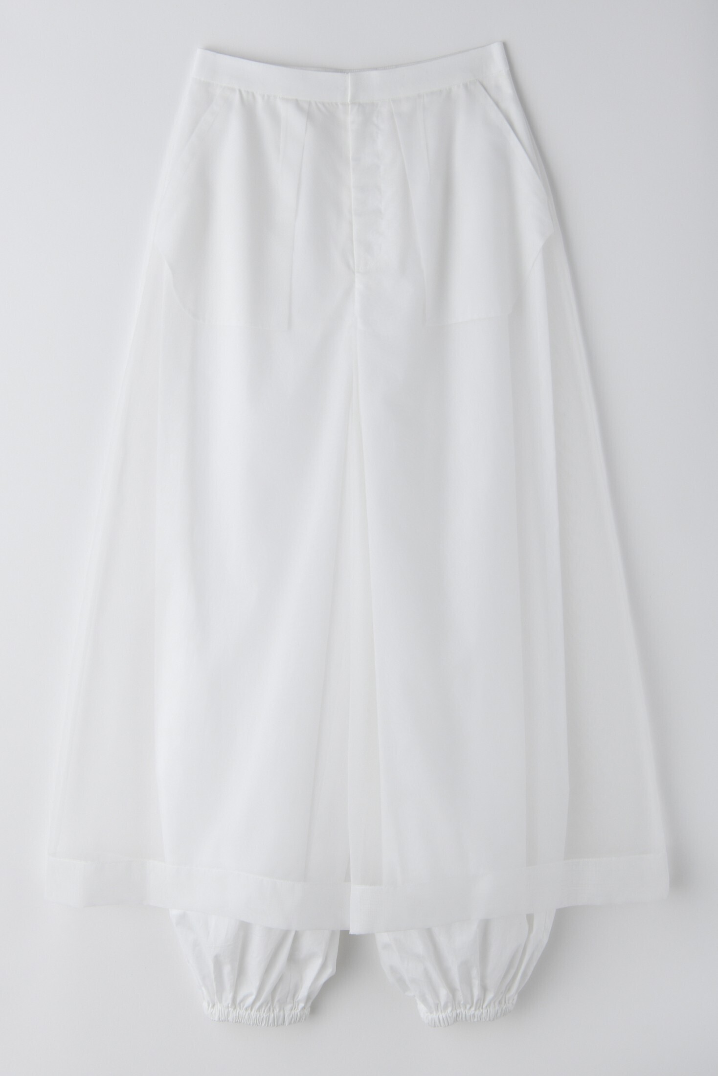 ENFOLD SOMELOS① Sheer Layered TR
