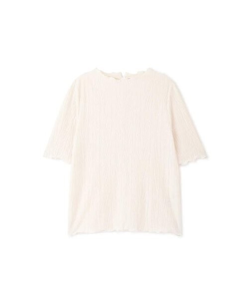 NATURAL BEAUTY BASIC ランダムプリーツカットソー