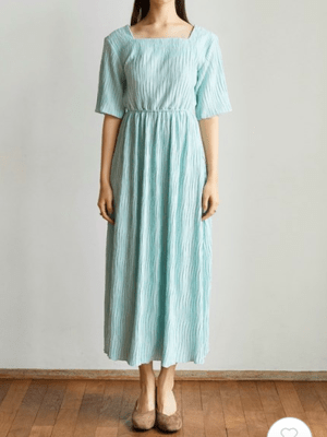 RANDEBOO Natural square dress