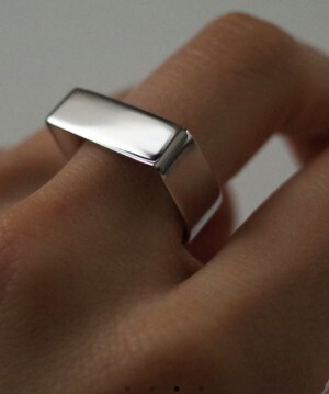 revie objects 〈CORNER〉2 wide ring