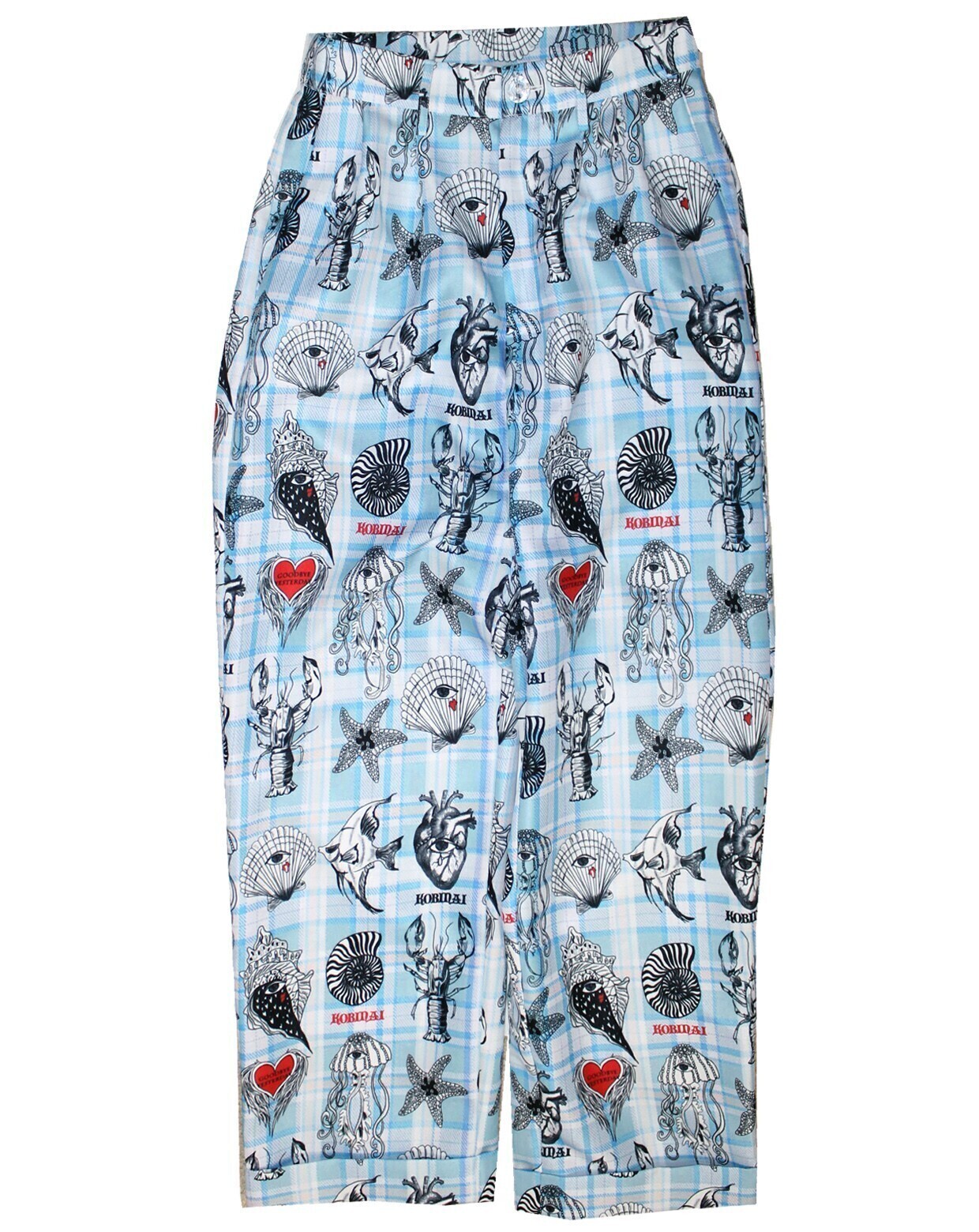 KOBINAI Under the ground Pants-SKY