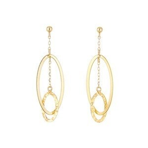 BLOOM K10 イエローゴールド ピアス/ブルーム