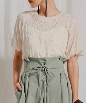 LADYMADE ワッシャーカットトップス