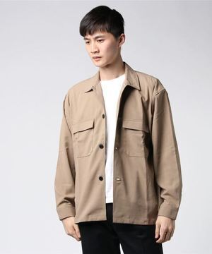 Request オーバーサイズ CPOシャツブルゾン ビッグシルエット