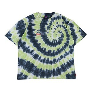 ROLLING CRADLE TIEDYE TEE / YELLOW