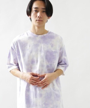 FREAK'S STORE WEB限定 ビッグシルエット ニュアンス タイダイ Tシャツ リラックスフィット