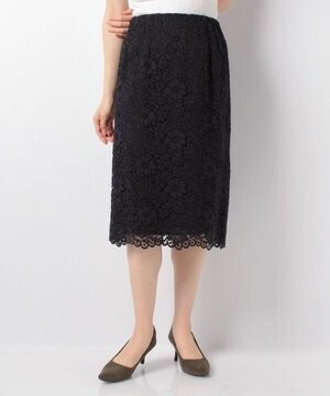 TONAL レースタイトスカート