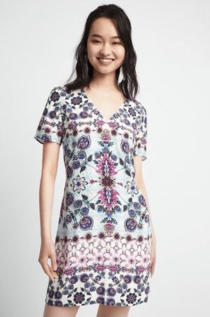 Desigual ボヘミアンTシャツワンピース