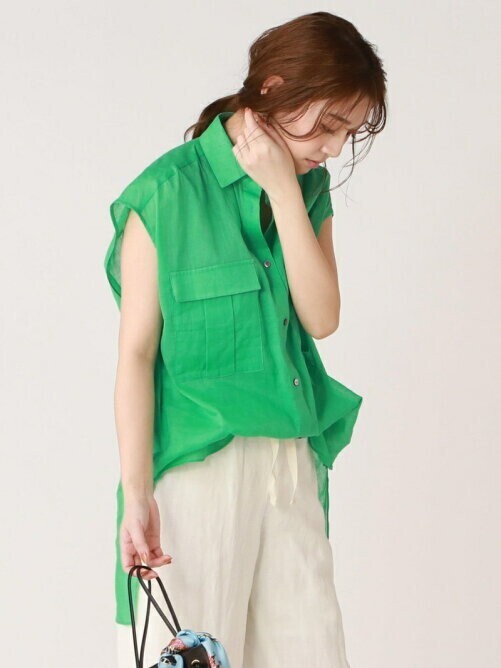 Droite lautreamont C/Lボイルブラウス