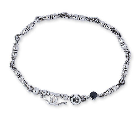 AQUA SILVER デザインブレスレット