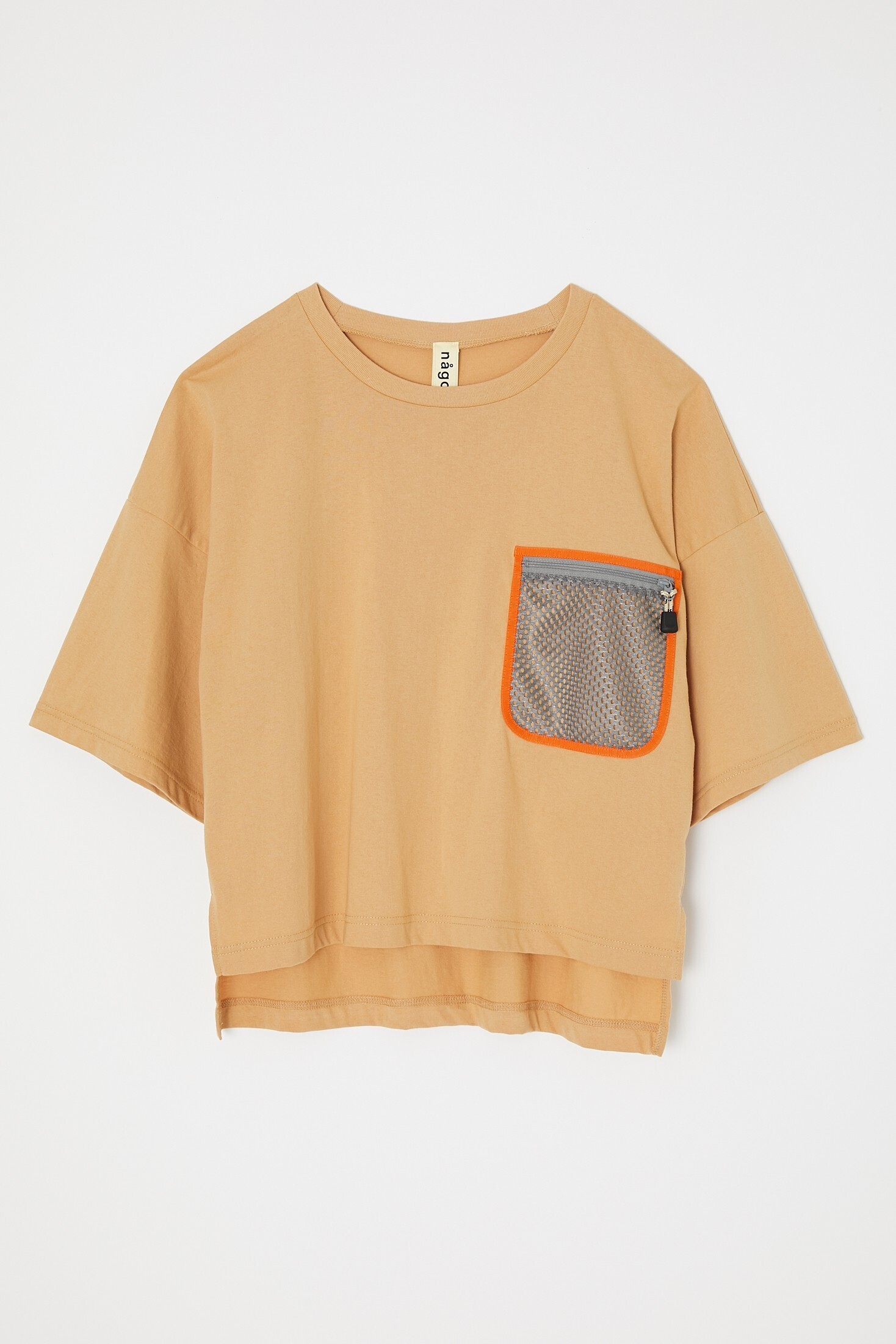 nagonstans CO Single Jersey① Mesh PKT T/SH
