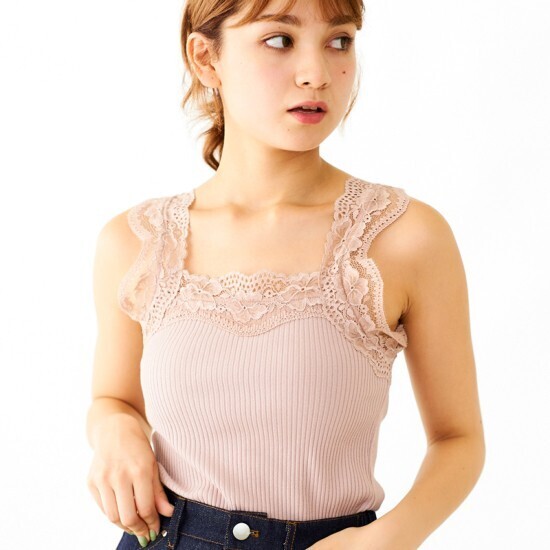 flower gorgeous lace cami
