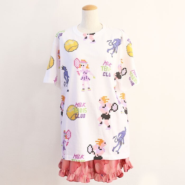 MILK BOY ARCADE TENNIS TEE