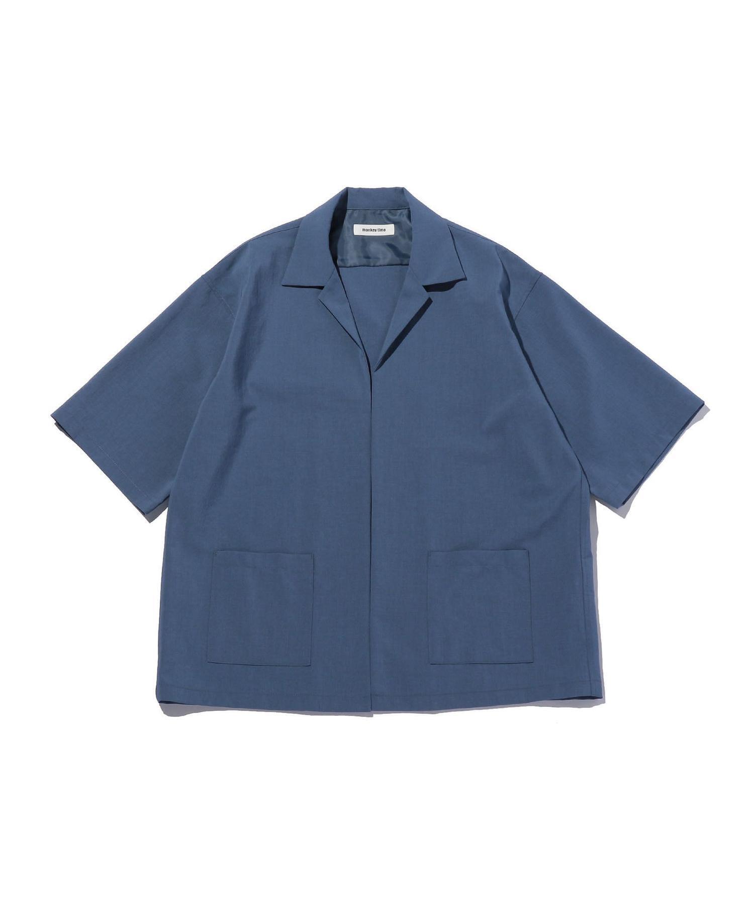 MONKEY TIME PE/TRO LAPEL SHT SS/シャツ