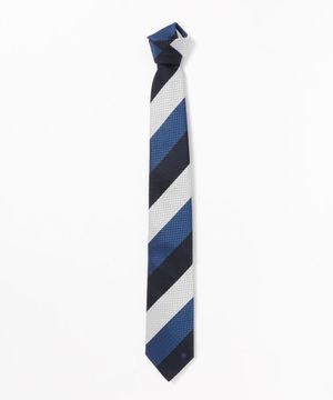 BLACK LABEL CRESTBRIDGE ワイドパネルヘリンボーンレジメンタルタイ