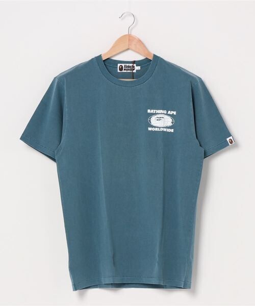 A BATHING APE WORLDWIDE OVERDYE TEE M