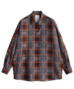 SHAREEF DRAWING CHECK L/S BIG SHIRTS