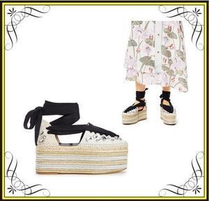 LOEWE 【LOEWE】Wedge espadrille in cotton (LOEWE/サンダル・ミュール) L000283X09【BUYMA】
