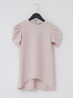 HUE DAY TO EVENING PUFF CUP SLEEVE BLOUSE