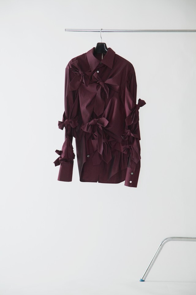 KEISUKEYOSHIDA brummell shirt ( cotton typewriter)