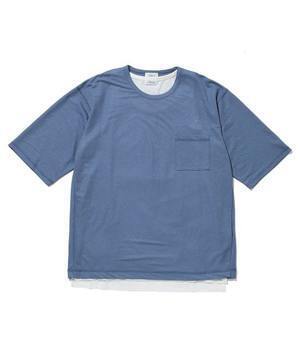 JUNRed 【タンクトップセットTシャツ】ライトマイクロカノコアンサンブルTシャツ
