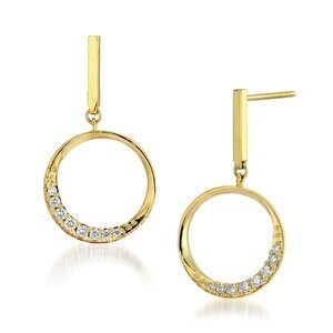 STAR JEWELRY CIRCLE MOON
