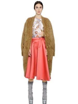 ROCHAS ベージュウールカーディガン