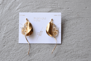 Matilda rose vintage cone/ピアス