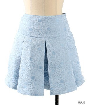 RANDA RANDA(ランダ)★公式サイト│レディース靴通販【SALE】フレアキュロットパンツ/BB0213/Z1(0サイズ ブルー): アパレル