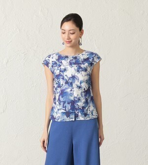 EPOCA 【Stina Persson×EPOCA】グラデーションプリントブラウス