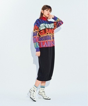 HYSTERIC GLAMOUR HYSTERIC INTENTION ジャガードワンピース