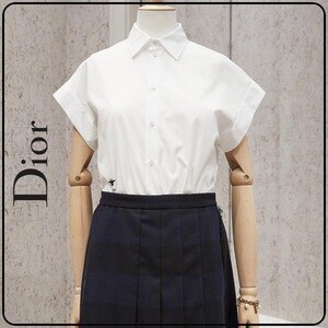 Christian Dior [20aw]DIOR(ディオール) ミツバチ刺繍 コットンブラウスホワイト