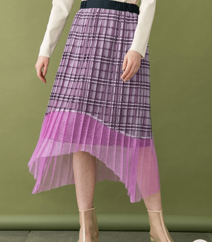 UNITED TOKYO レースプリーツスカート