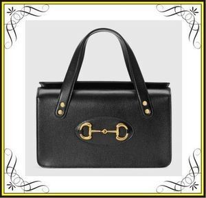 GUCCI 【GUCCI】ホースビット１９５５　スモール トップハンドルバッグ (GUCCI/ハンドバッグ) 627323 1DB0G 1000【BUYMA】