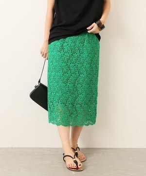 Spick and Span レースロングタイト スカート