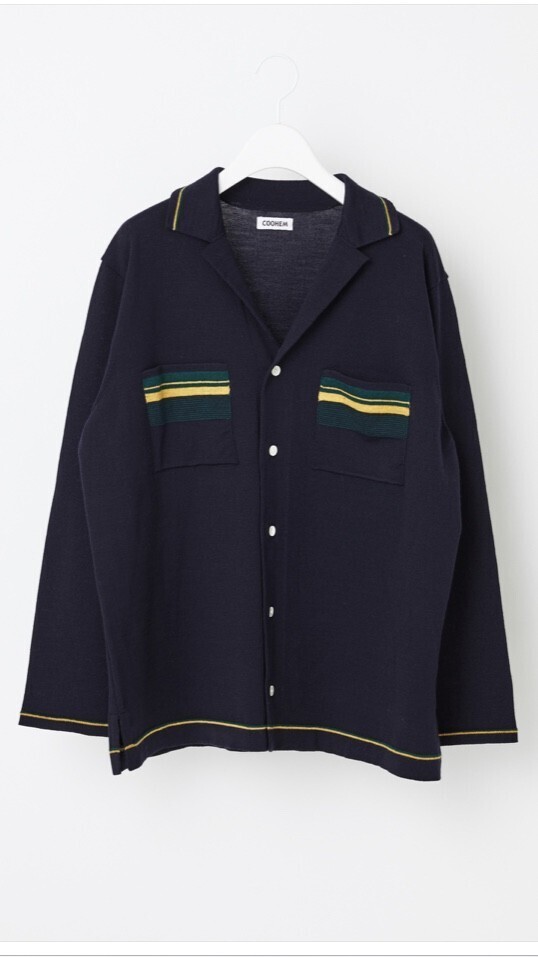 COOHEM FINE WOOL TECH KNIT SHIRT