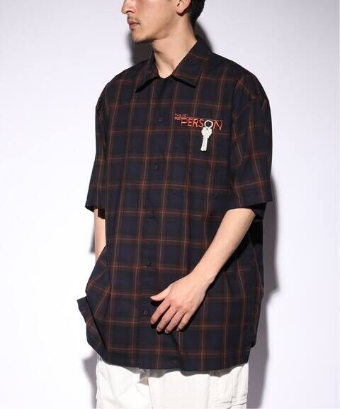doublet KEY PERSON EMBROIDERY SHIRT